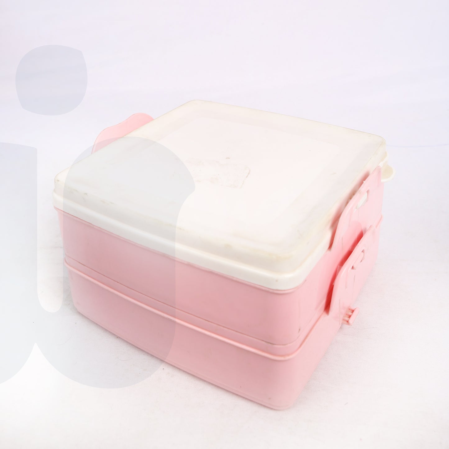 علبة طعام لانش بوكس بطبقتين