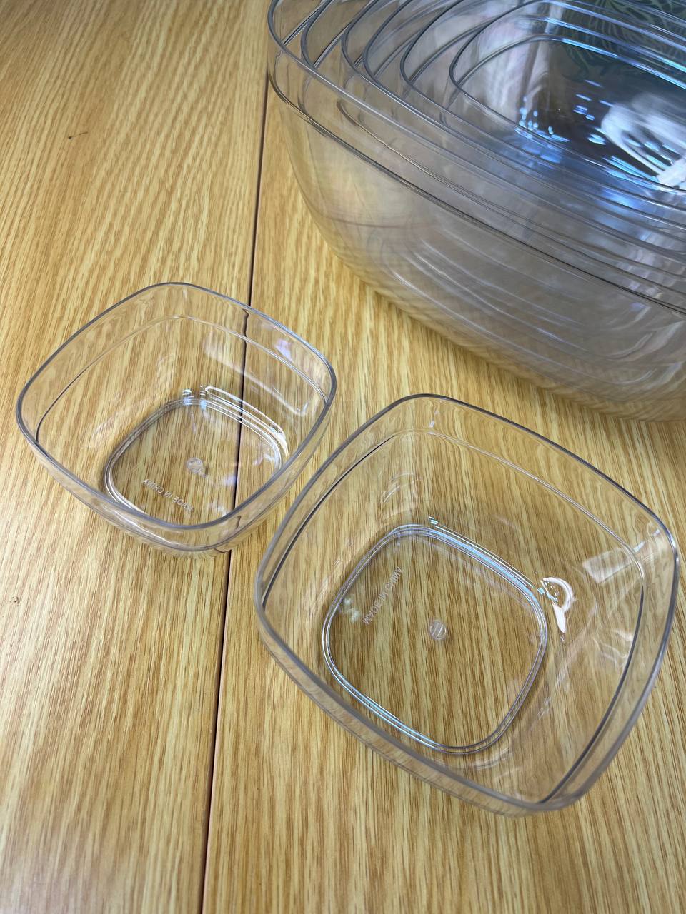 طقم بولات أكريليك صحي 8 قطع