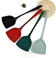 أداة مطبخ أنيقة – ملعقة سيليكون عريضة مثالية للأومليت والمعكرونة والحلويات