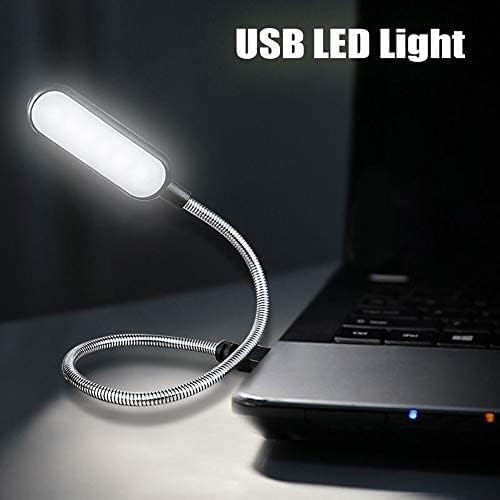 مصباح LED صغير مرن بمنفذ USB
