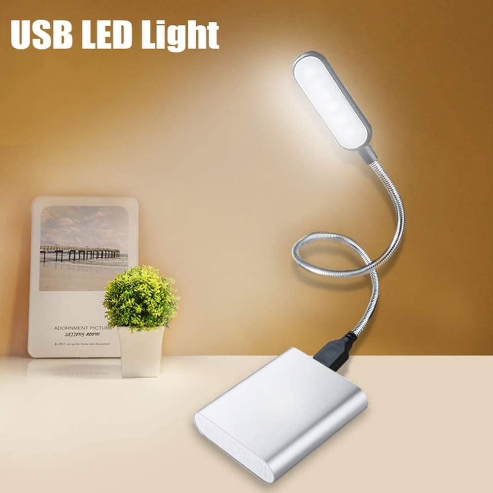 مصباح LED صغير مرن بمنفذ USB