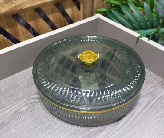 ❤️😍 للشياكة والفخامة 😍❤️ طبق تسالي اكريلك