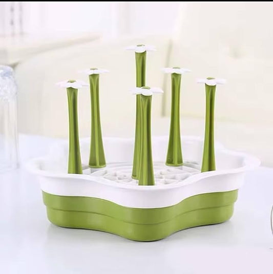 حامل تجفيف الأكواب – يتسع لـ 6 أكواب