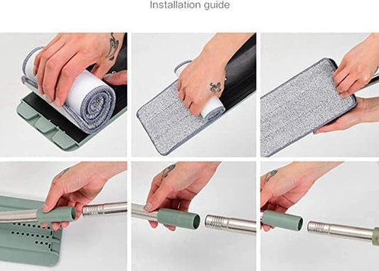 جردل موب مع مساحة دوارة 360 درجة لتنظيف الارضيات