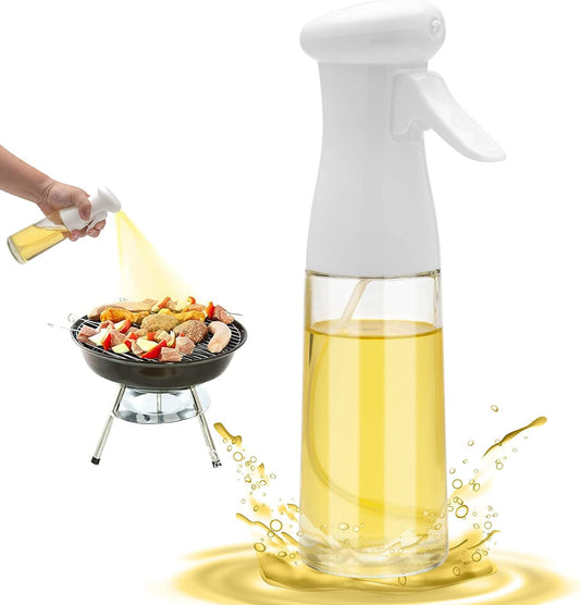 بخاخ زيت للطبخ – عبوة آمنة للطعام قابلة لإعادة الملء،