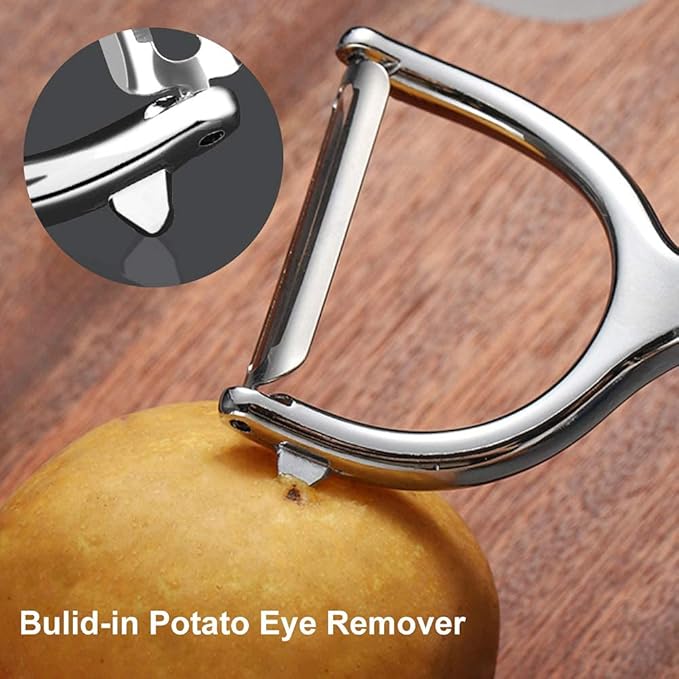 قشارة خضروات وبطاطس من الستانلس ستيل