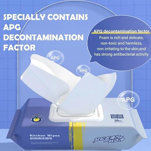 المناديل المبللة لتنظيف المطبخ