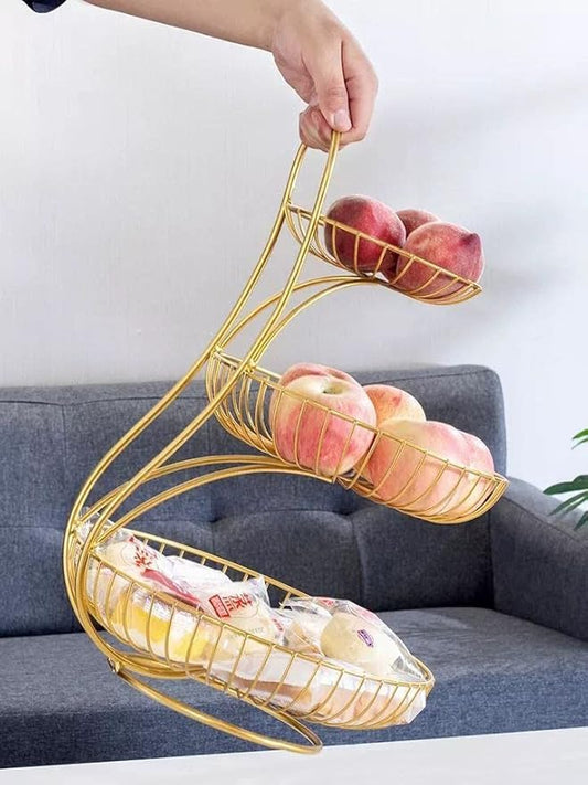 طاولة خدمة دائرية من المعدن - تصميم فاخر