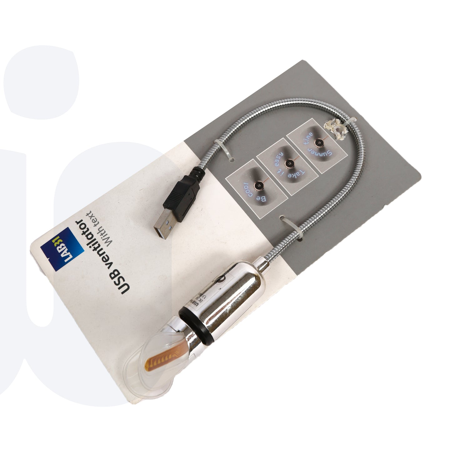 مروحة LED مرنة قابلة للبرمجة بمنفذ USB