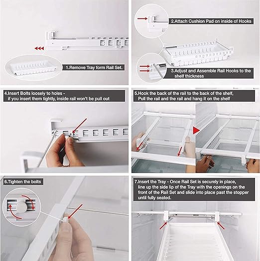 منظم أكياس زيبلوك المعلق للثلاجة والفريزر