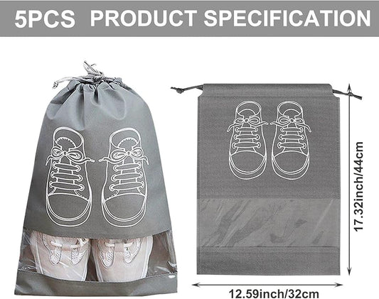 شنطة تخزين أحذية كبيرة - 5 قطع