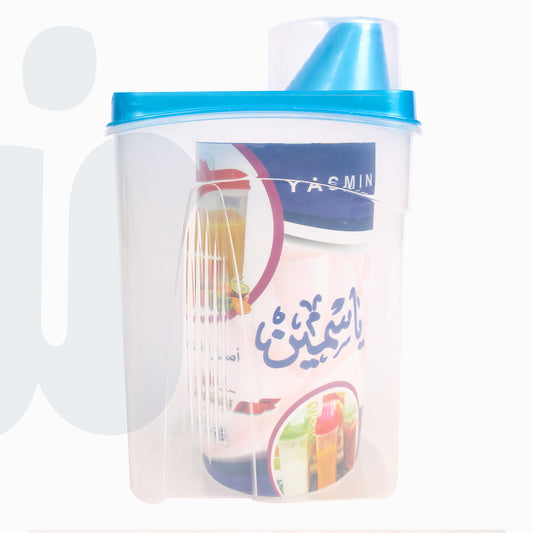 علبة تخزين بقوليات محكمة الغلق – تصميم شفاف لحفظ الحبوب