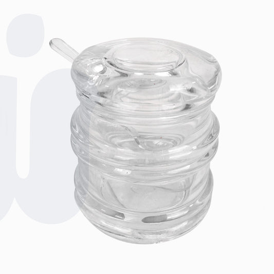 علبة توابل وسكر شفافة متعددة الاستخدامات