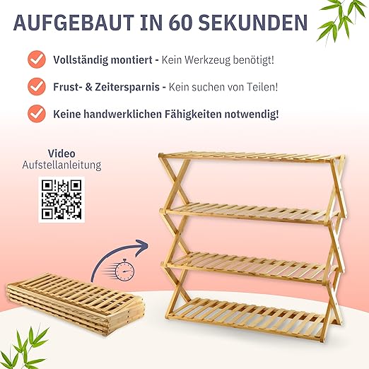 أناقة وتوفير للمساحة_ منظم الأحذية