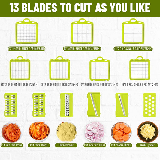 قطاعة مندولين 22 في 1 لتقطيع الخضروات