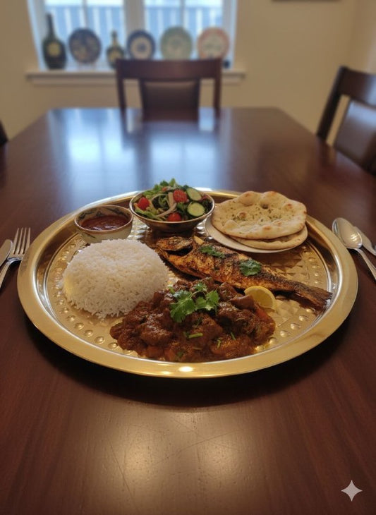 صينية العشاء استلس