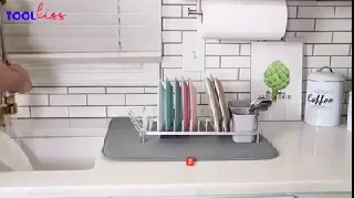 سجادة تنشيف المواعين