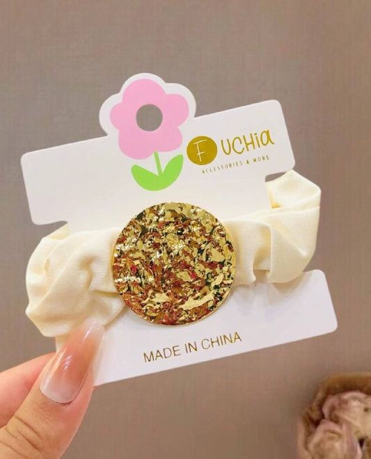 كارت استك شعر تريندي – تصميمات فخمة باللون الذهبي –قطعه وحده