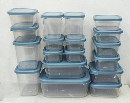 طقم علب ثلاجة أكسا 18 قطعة