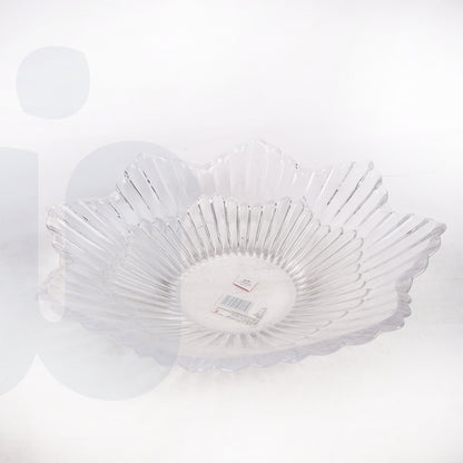 طبق فاكهة زجاجي مميز