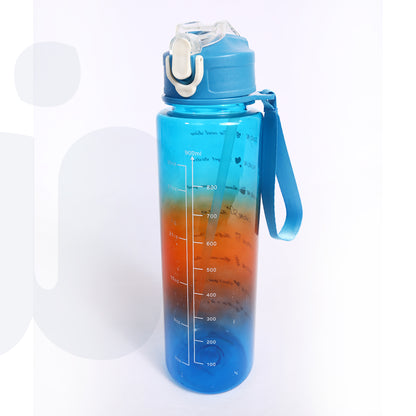 زجاجة مدرّجة سعة 900 مل – أكريليك ألوان متعددة