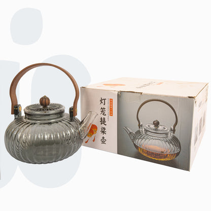 براد شاي زجاجي مع فلتر مقاوم للحرارة – سعة 800 مل