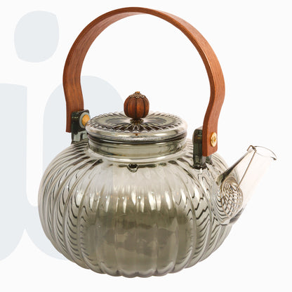 براد شاي زجاجي مع فلتر مقاوم للحرارة – سعة 800 مل