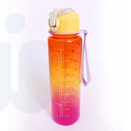 زجاجة مدرّجة سعة 900 مل – أكريليك ألوان متعددة