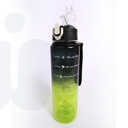 زجاجة مدرّجة سعة 900 مل – أكريليك ألوان متعددة