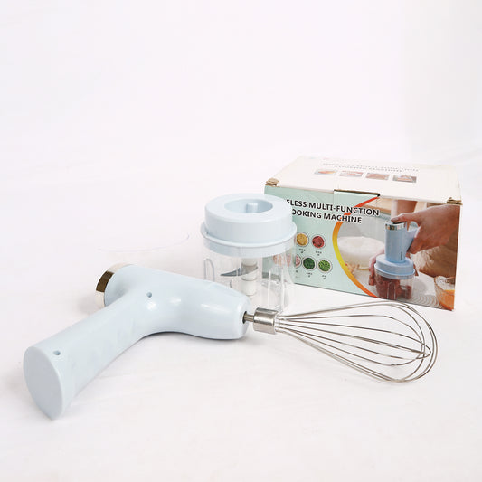 مضرب بيض كهربائي يدوي قابل للشحن بمنفذ USB