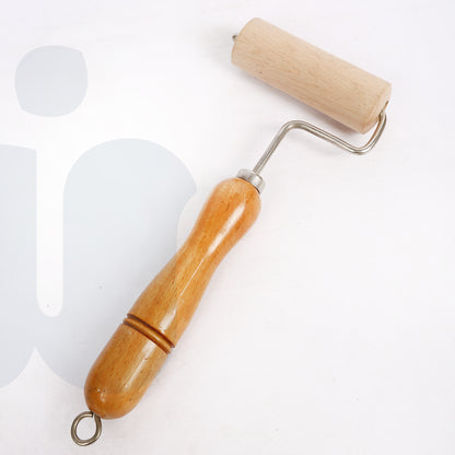 نشابة عجين صغيرة - بكرة عجين خشبية غير لاصقة