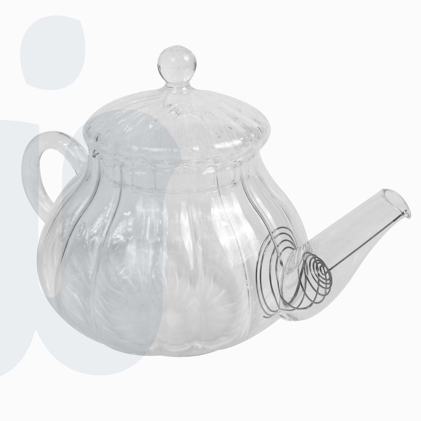 براد شاي زجاجي مع فلتر مقاوم للحرارة – سعة 800 مل