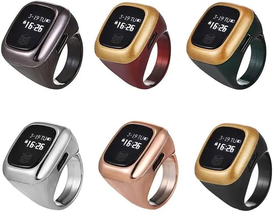 خاتم التسبيح الذكي الفاخر