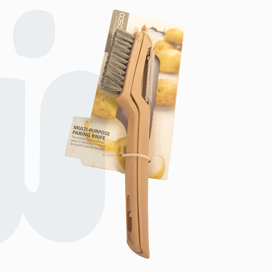 فرشاة تنظيف وتقشير البطاطس والجزر – فرشاة مرنة قابلة للفصل