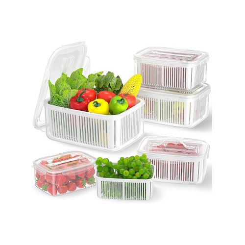 طقم منظمات الثلاجة