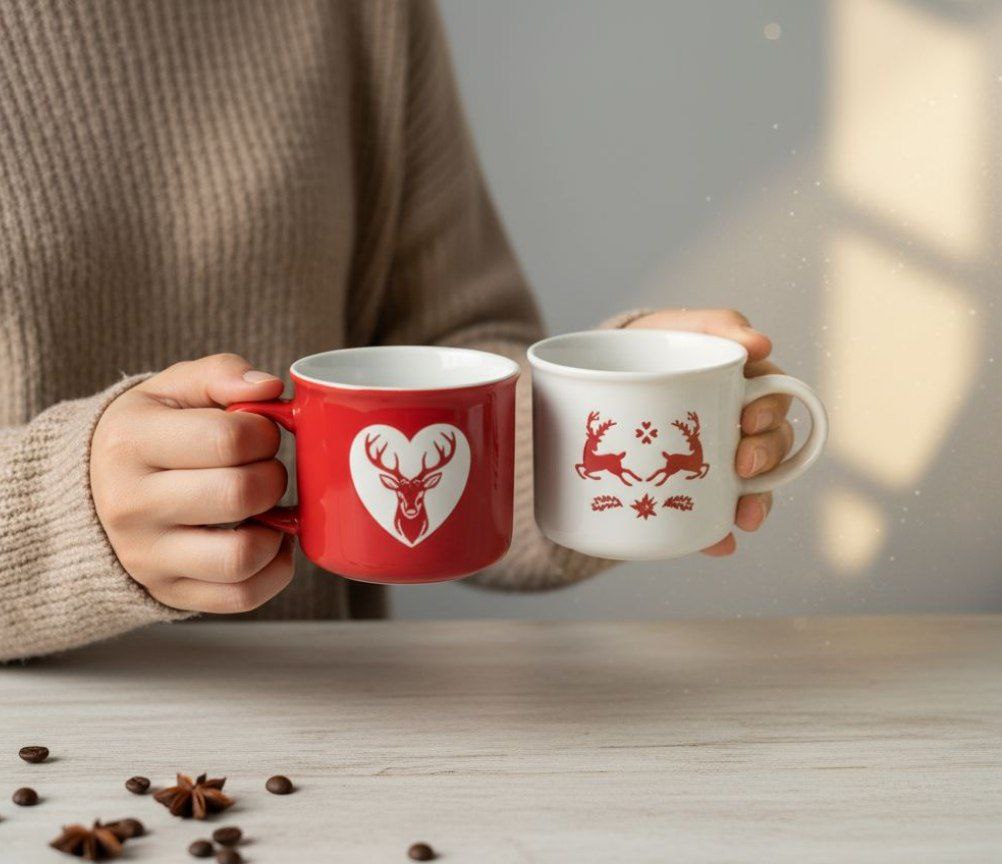 مج قهوة كريسماس