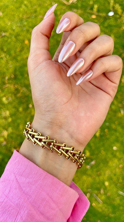 إسوارة سلسلة ستانلس ستيل أنيقة