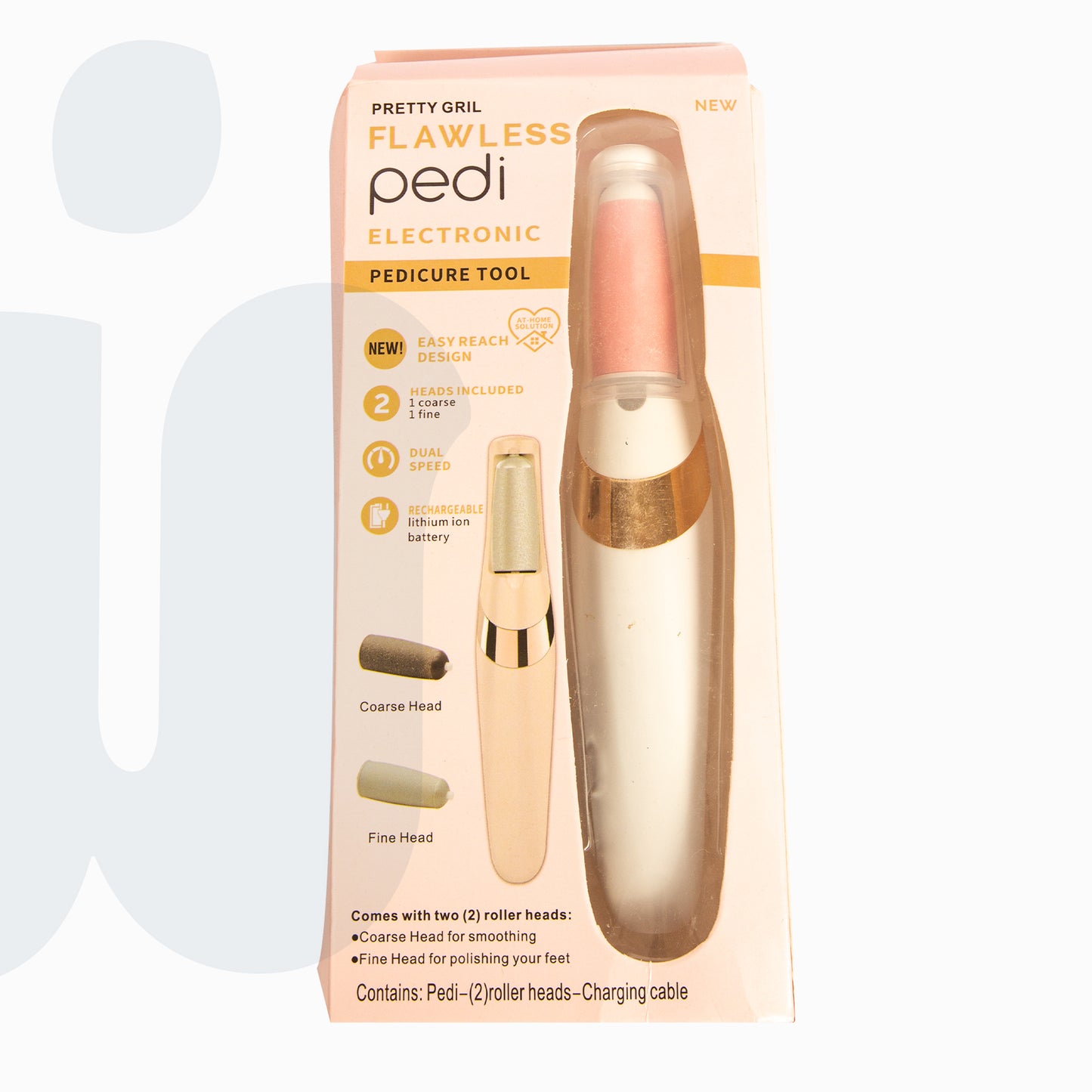 جهاز باديكير منزلي للعناية بالقدمين واليدين – سرعة 2000 لفة/دقيقة