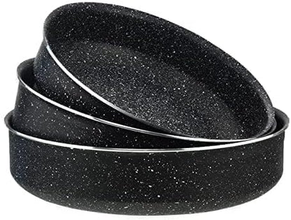 طقم صواني فرن جرانيت 3 قطع