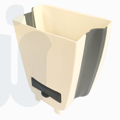 سلة مهملات معلقة قابلة للطي لباب خزانة المطبخ – متعددة الاستخدامات