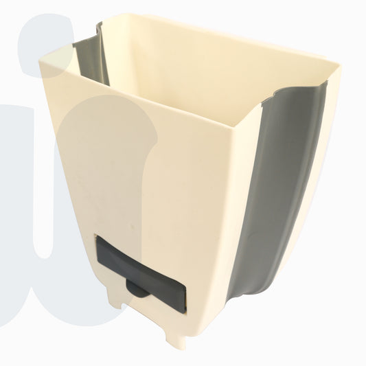 سلة مهملات معلقة قابلة للطي لباب خزانة المطبخ – متعددة الاستخدامات