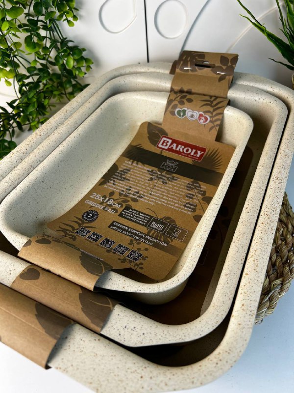 طقم صواني جرانيت 3 قطع