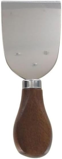 سكين تقطيع شرائح من الستانلس ستيل بمقبض خشبي