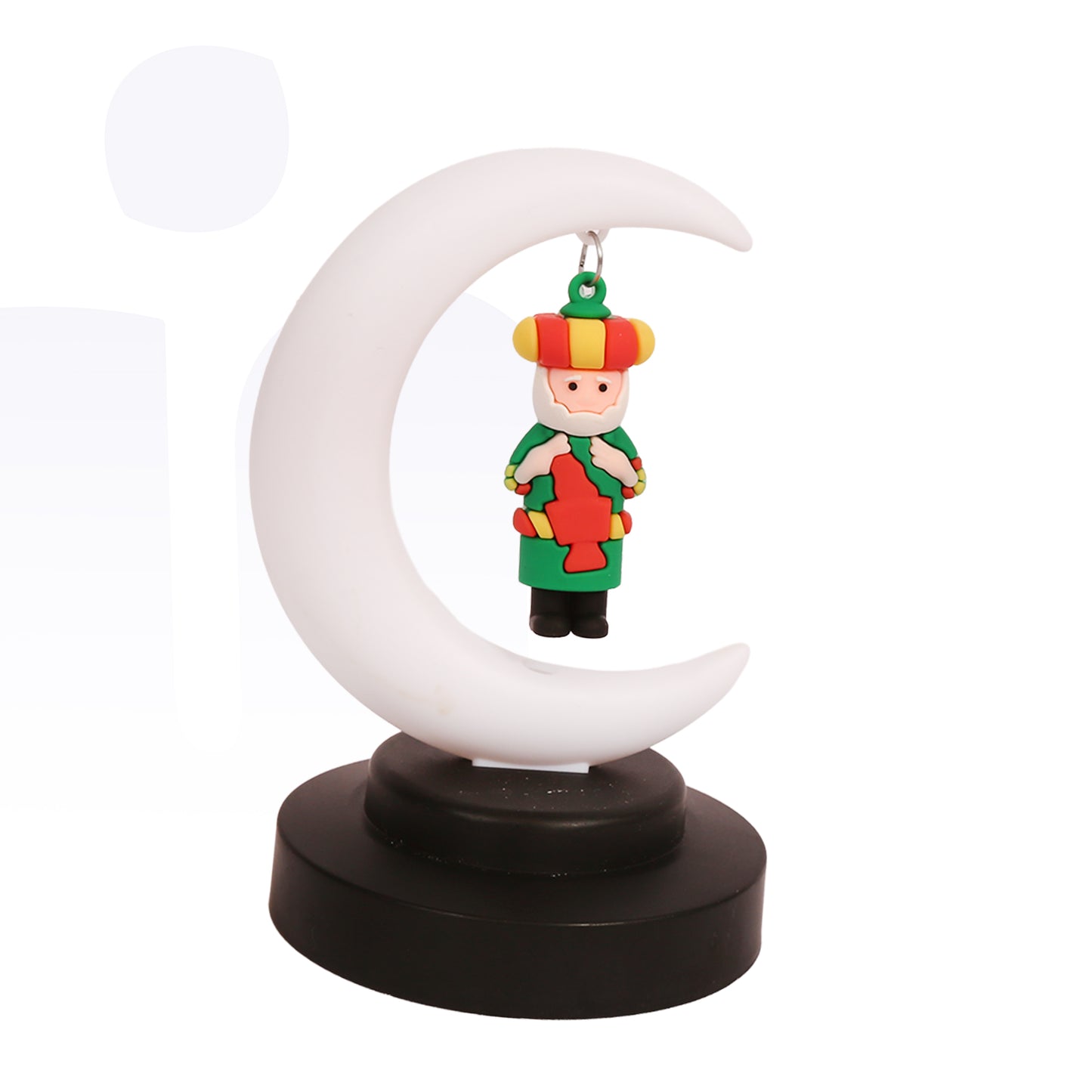 أباجورة ديكورية على شكل هلال