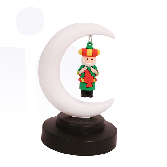 أباجورة ديكورية على شكل هلال