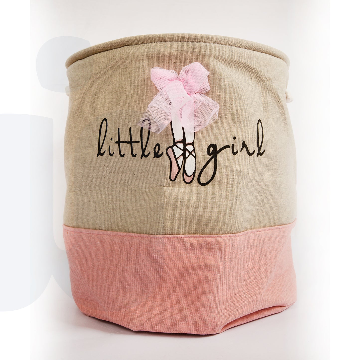 سلة غسيل قابلة للطي – تصميم دائري مقاوم للماء بسعة 45 لتر