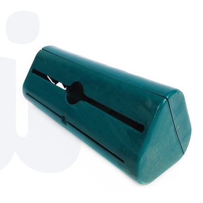 صندوق رول التغليف بلاستيكية مع قاطع مدمج