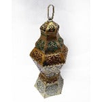 هلال ونجمة نيون