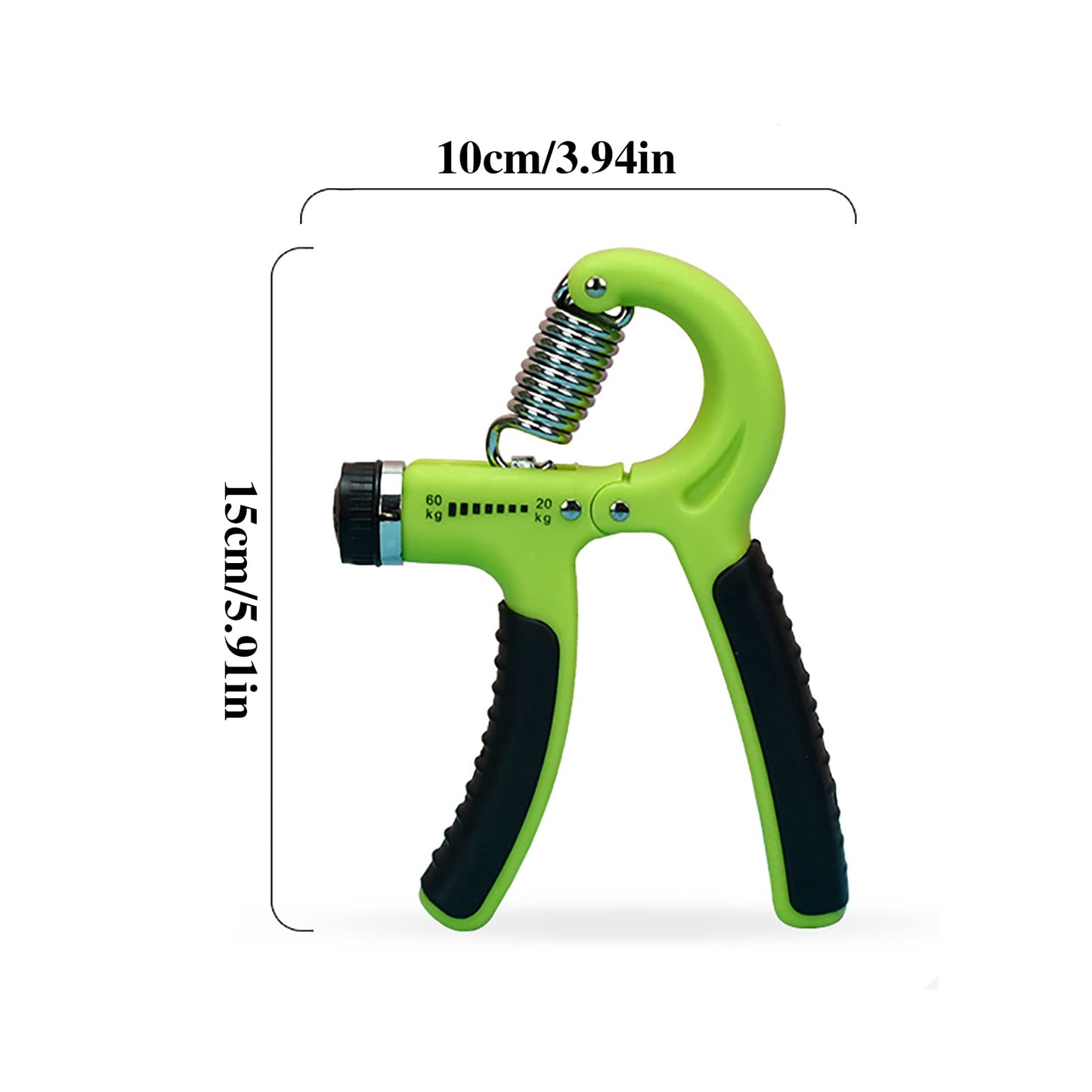 مقبض يد مقاوم قابل للتعديل لتمارين القوة 10-40 كجم