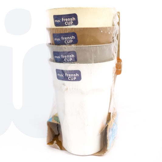 طقم كبابي بلاستيك 4 قطع